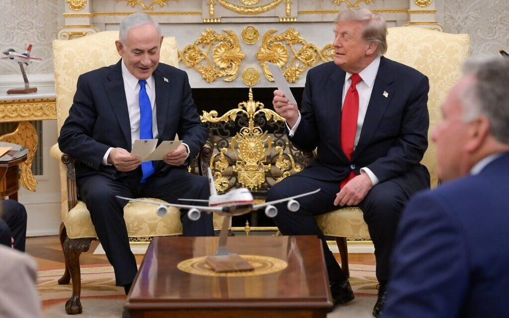 Israeli intel on Iranian plot said to have spurred decision to sneak Trump off Air Force One