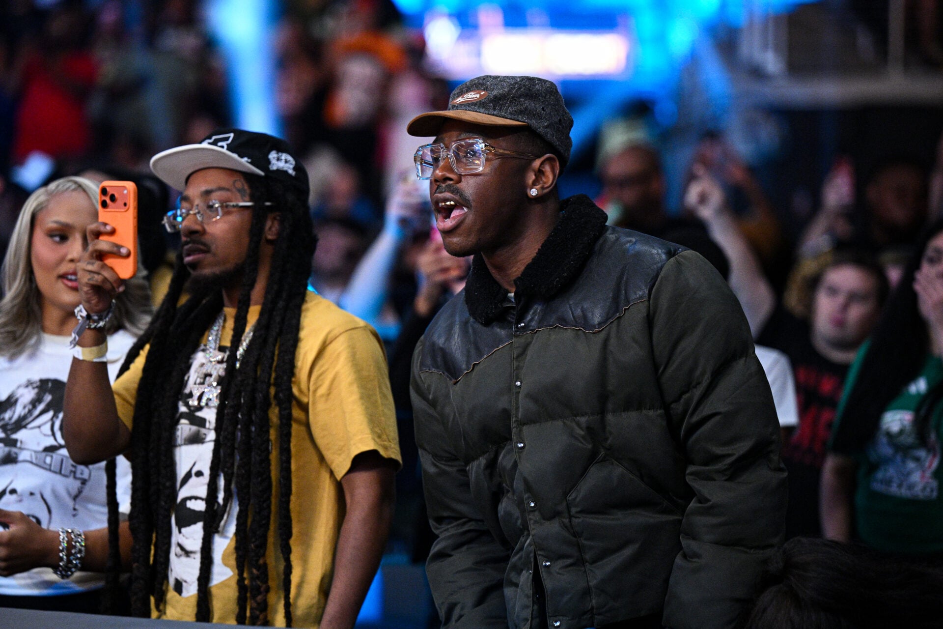 Tyler The Creator spotted supporting Lil Yachty in WWE singles debut at Sunday Night’s Main Event