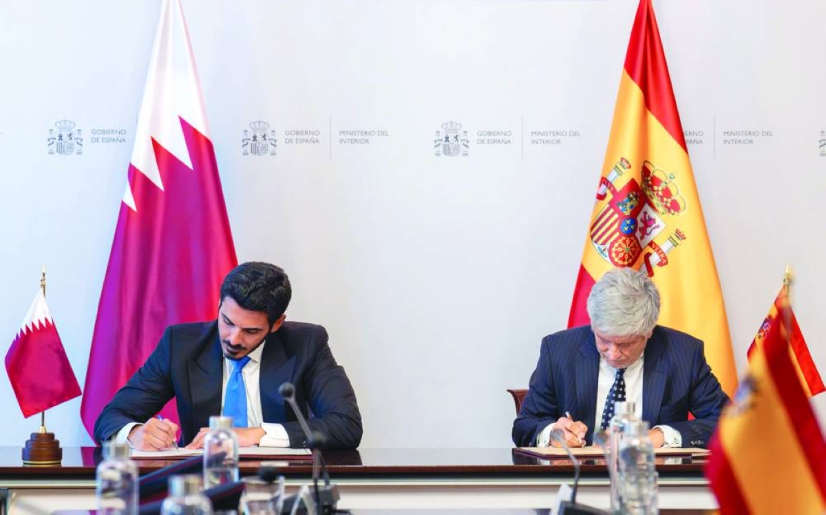 Qatar, Spain sign security pact for 2030 World Cup