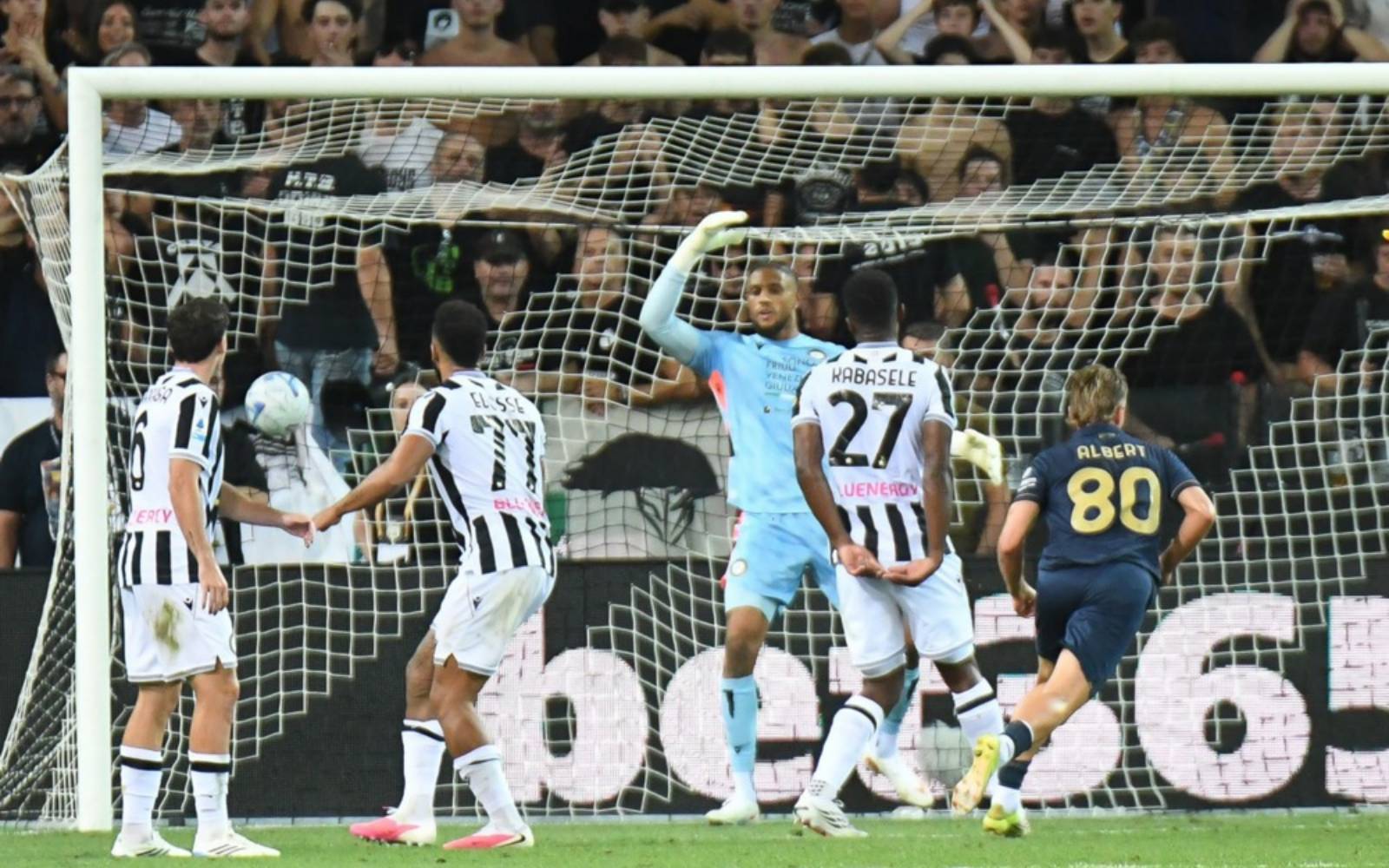 Lazio fight back at Udinese to stay perfect in Serie A