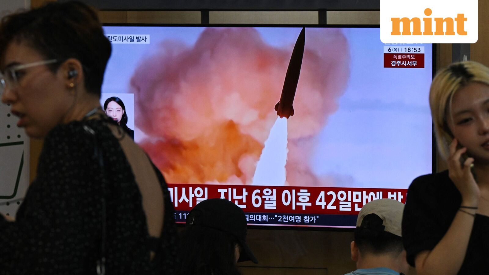 North Korea launches ballistic missile toward sea, its second test in a week ahead of South Korea-US military drills