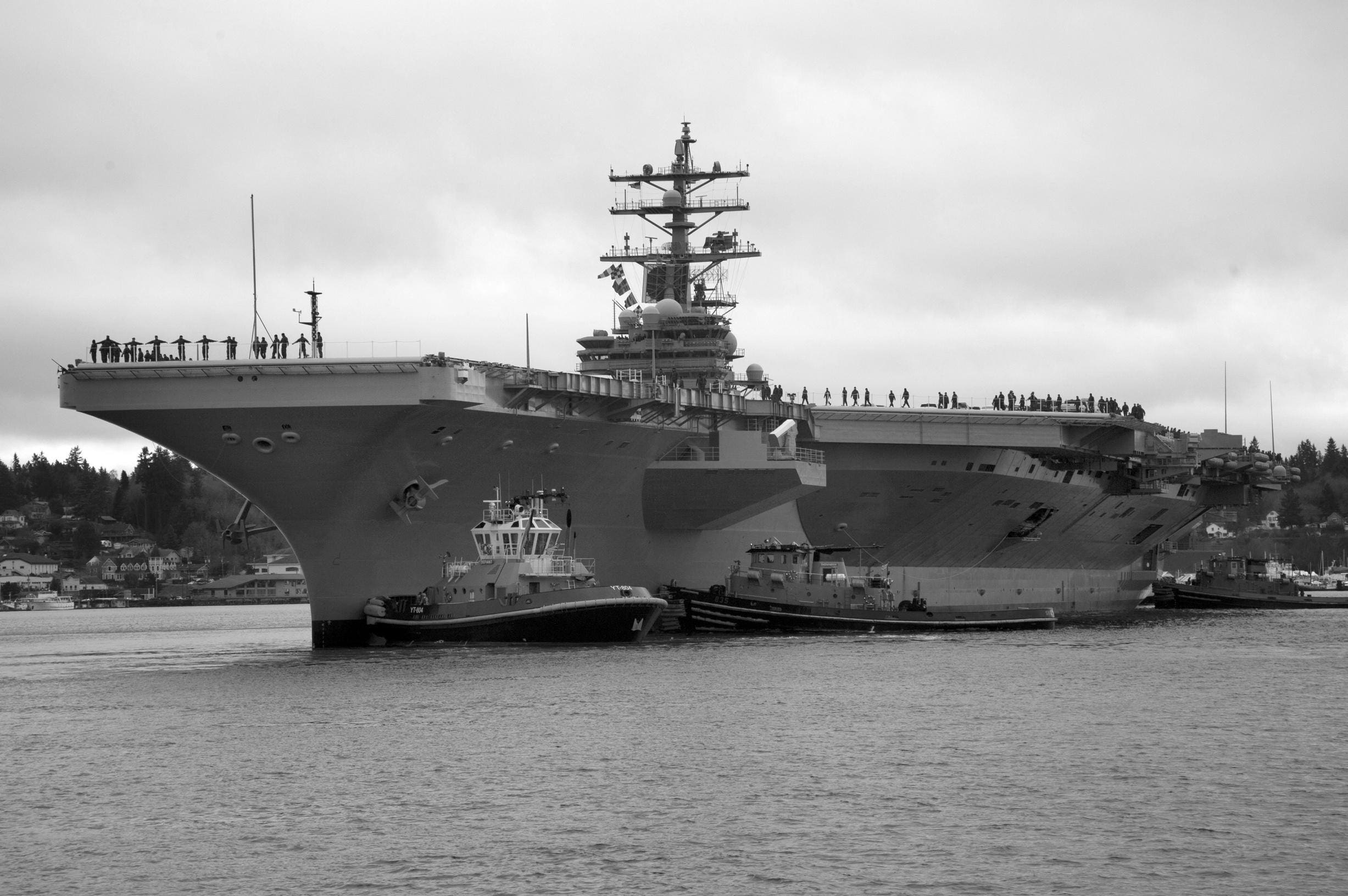 USS Ronald Reagan Nearing Return To Service As Navy Faces Carrier Shortage