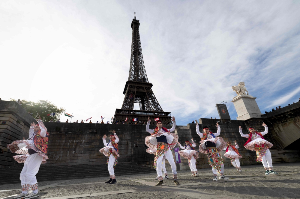Eiffel Tower staff walk out after women told to ‘make themselves invisible’ during BAPS Hindu visit