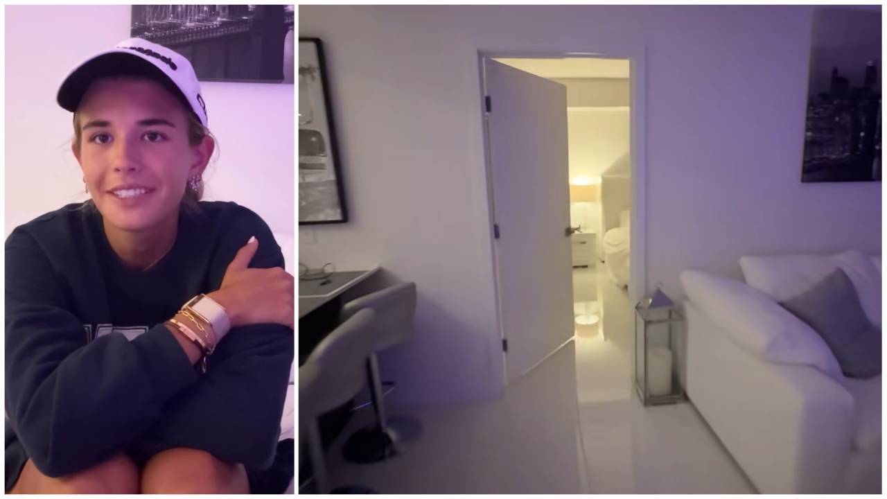 Kai Trump, 19, gives tour of luxury Miami apartment after starting college