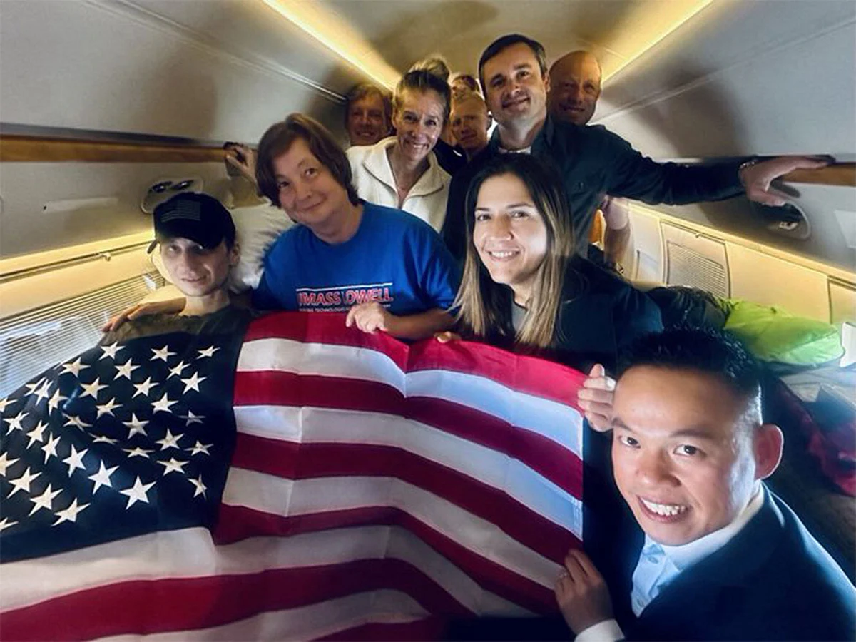 Russia frees former US Marine amid health fears