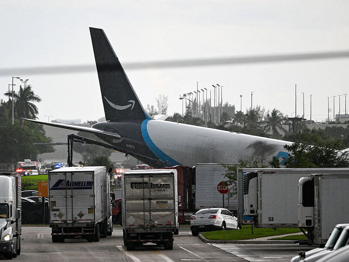 Amazon cargo plane crash: Flight recorders recovered in Miami