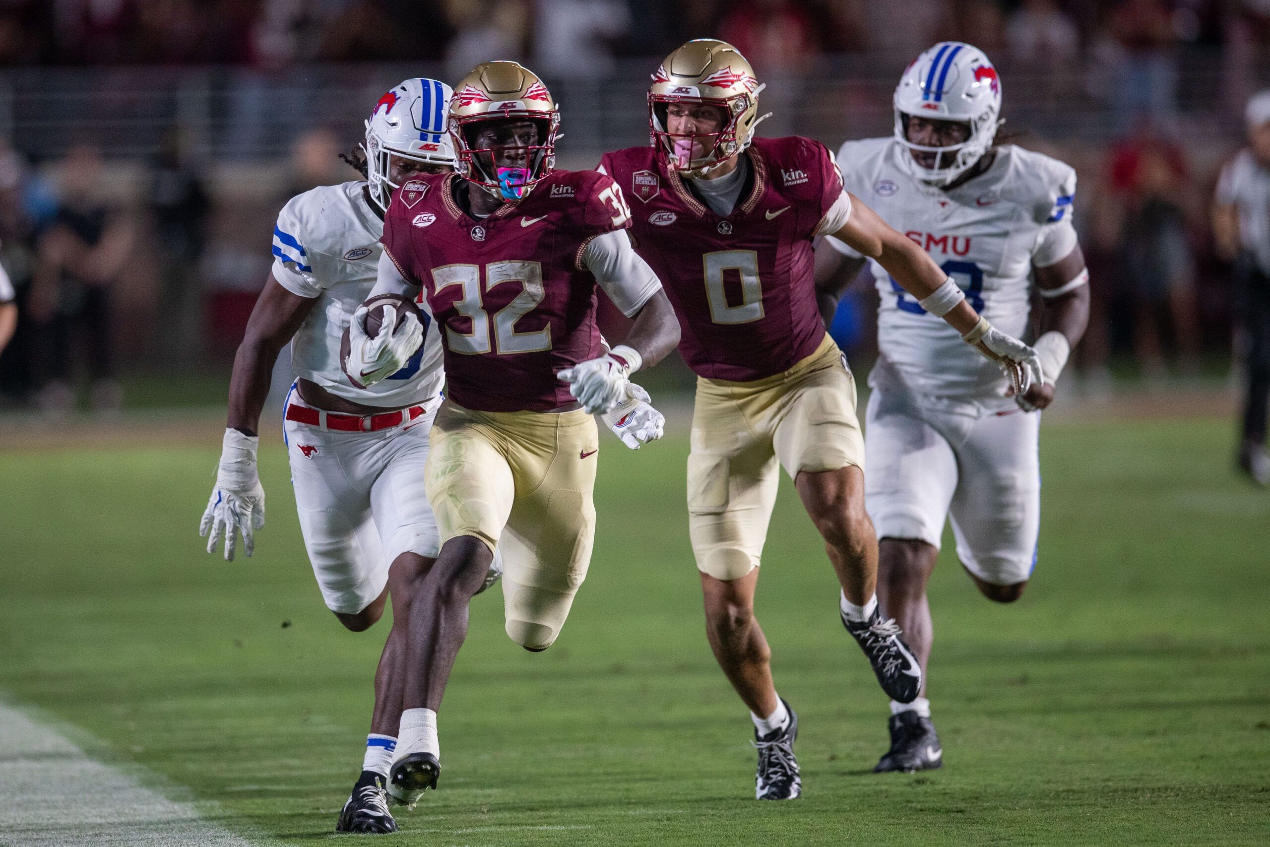 ‘Insanely Bad Call,’ ‘Absolutely Pathetic’ — CFB Fans Furious as Controversial Call Goes Against FSU Vs. SMU With No Instant Replay In Play