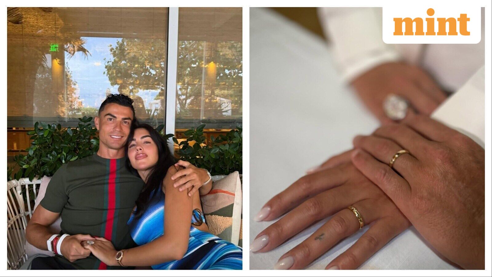 Cristiano Ronaldo marries longtime partner Georgina Rodriguez in private ceremony in Portugal, shares wedding photo