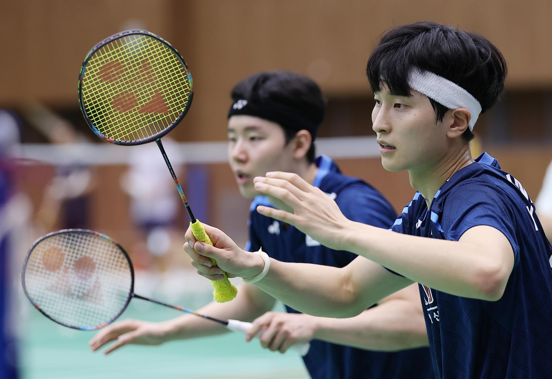 Badminton doubles players focusing on process in pursuit of 1st Asian Games gold together