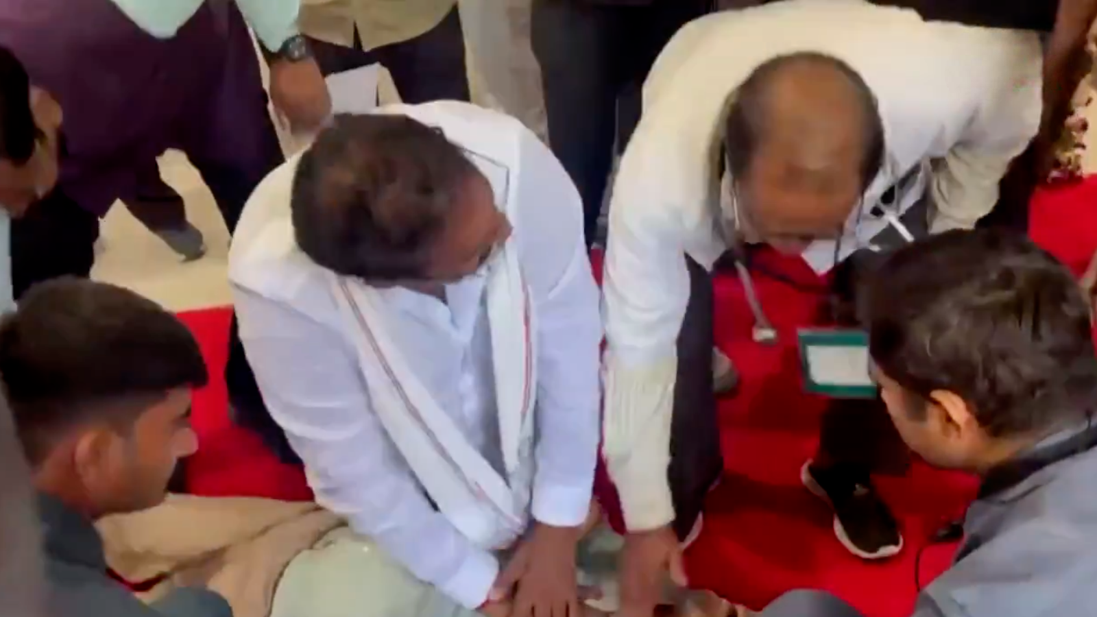 Telangana minister performs CPR on IAS aide after he collapses in Assembly: Video