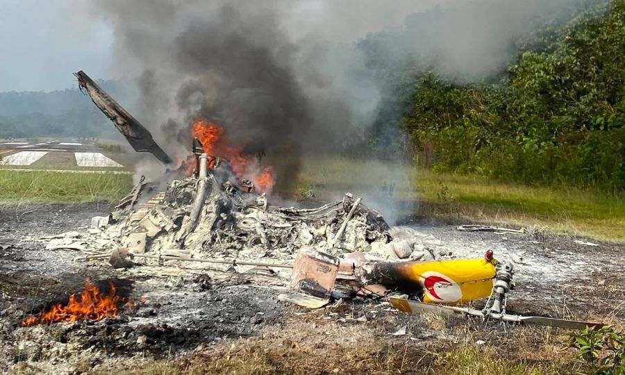 SNAPSHOT | Chopper with 5 inside crashes in S'wak; ex-minister remanded in Tabung Haji probe released