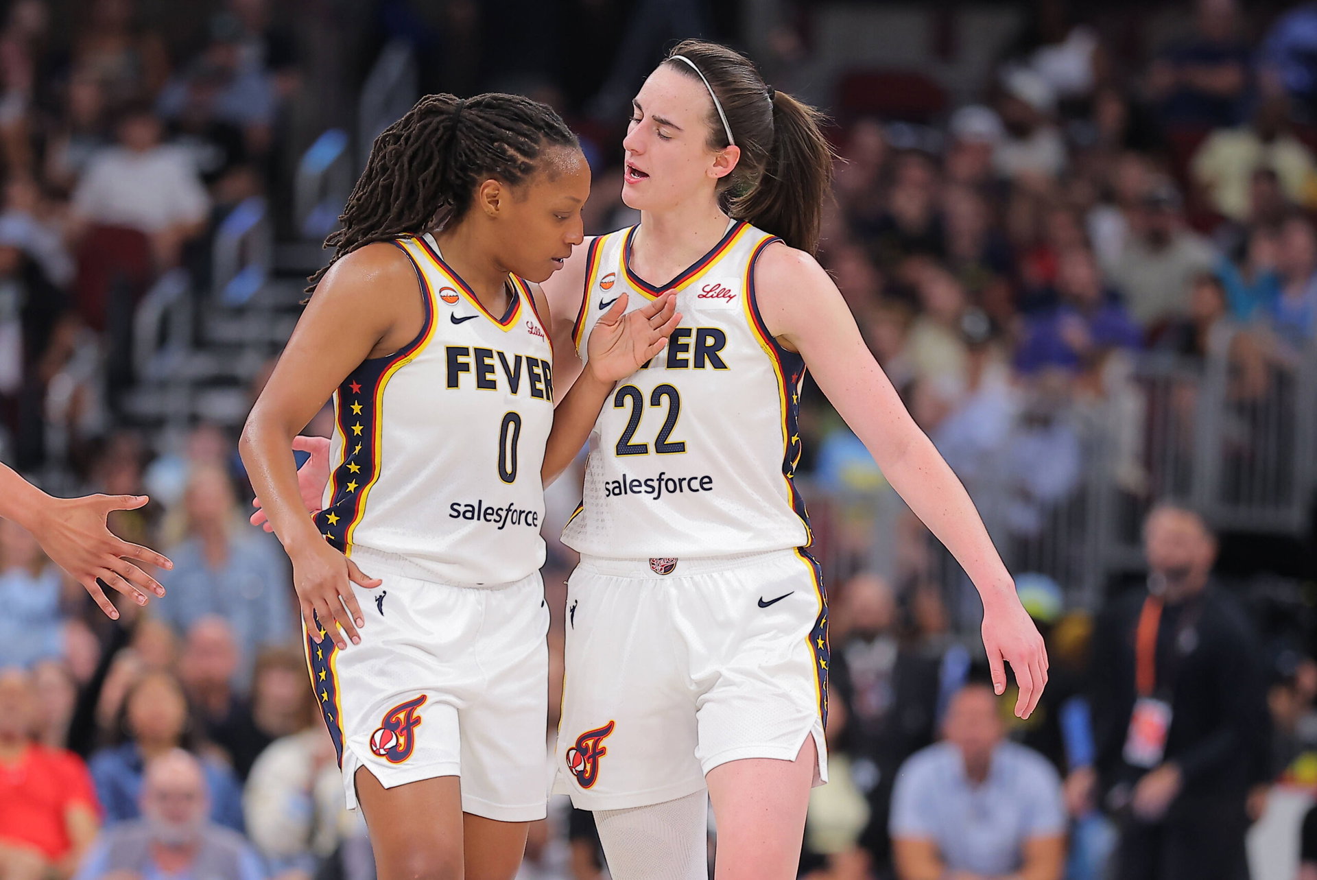 Caitlin Clark’s Exchange With ESPN Reporter After 8th Technical Foul Draws Attention From Candace Parker, Aliyah Boston