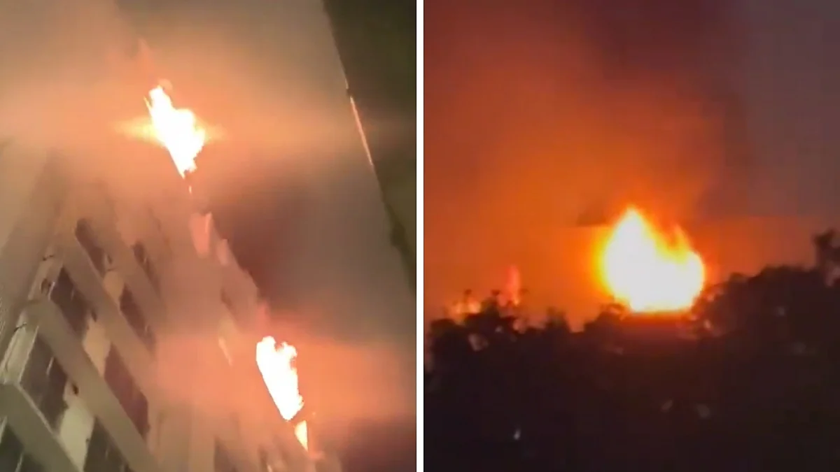 Mumbai Fire: 2-Year-Old Child Among 2 Dead, 6 Injured After Blaze In Vile Parle Building - VIDEOS