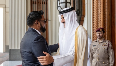 Amir says talks with Guyana President aim to enhance bilateral ties