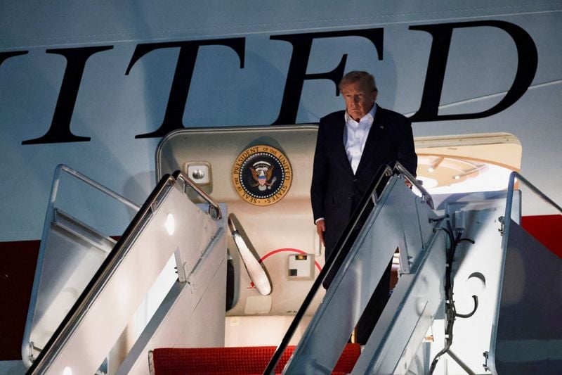 Trump says his plane faced ’greater risk’ in secret flight change