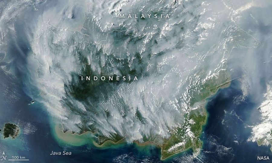 SNAPSHOT | Nearly 900ha of forests, land still burning in Indonesia; fate of five in chopper crash still uncertain