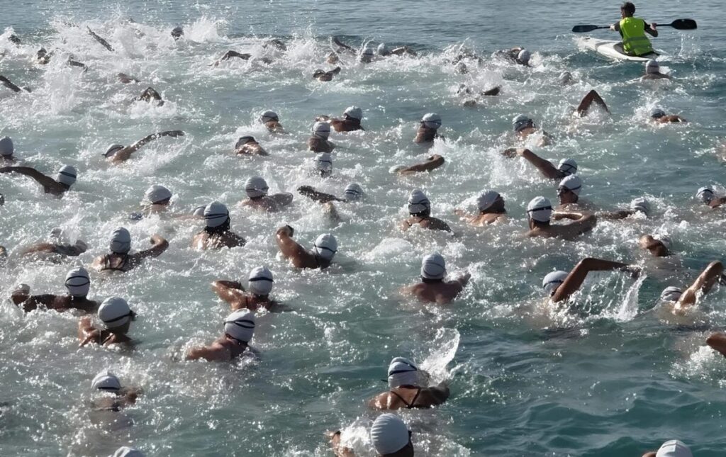Mid-summer splash for traditional Motril Port swimming race