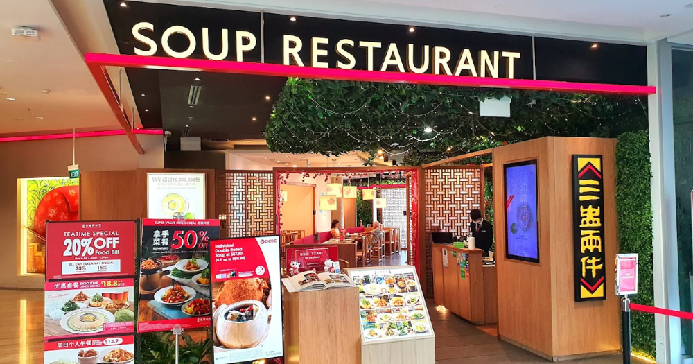 Soup Restaurant operator reports loss of S$673,000 in H1 2026