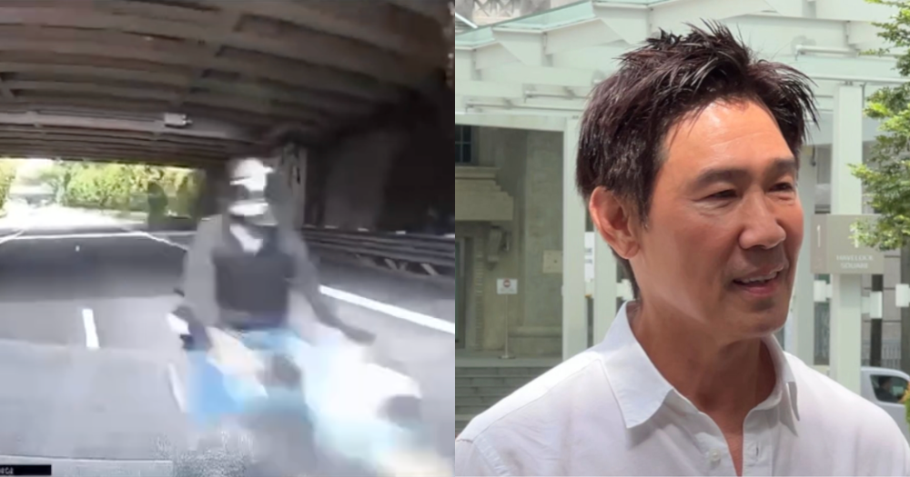 Edmund Chen uploads dashcam footage of road accident, draws divisive reactions