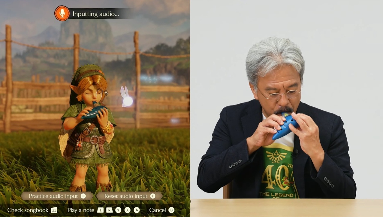 The Legend of Zelda: Ocarina of Time’s remake can be played with an actual ocarina [Video]