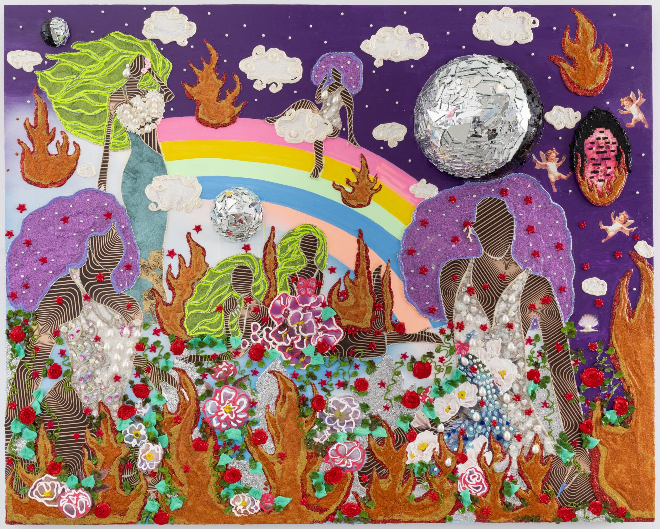 Edge-to-Edge Splendor Fills Maria Yolanda Liebana’s Buoyant Paintings