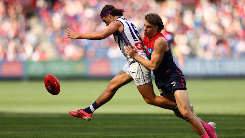 Star Dockers midfielder in doubt to take on Crows after hit to ‘nether regions’