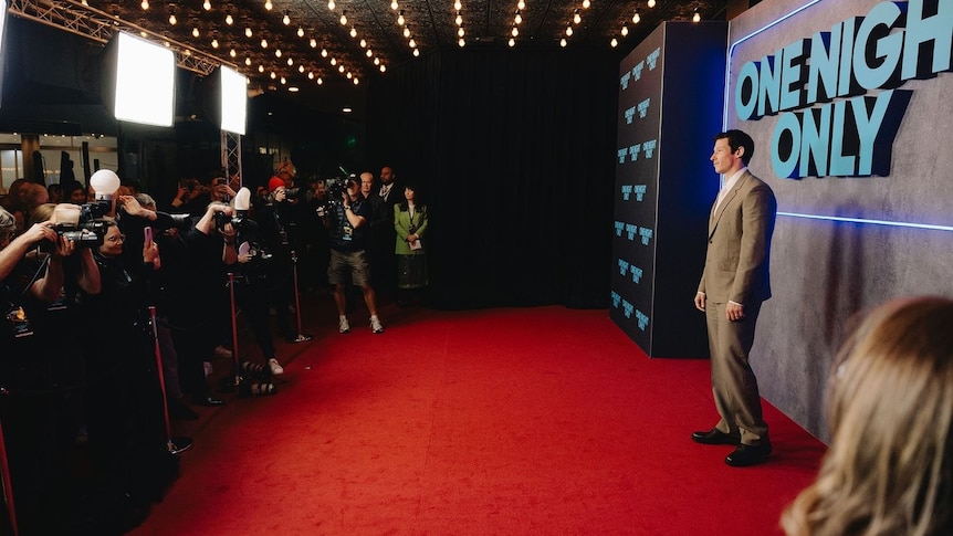 For One Night Only, guests in Sydney mixed with Callum Turner, Will Gluck