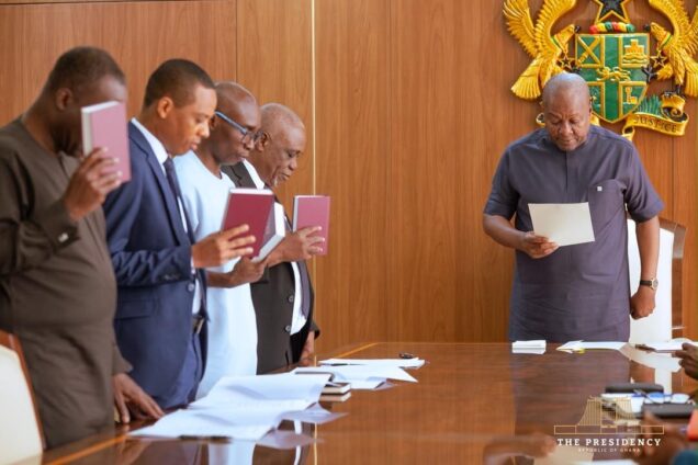 Mahama inaugurates five-member Independent Fiscal Council