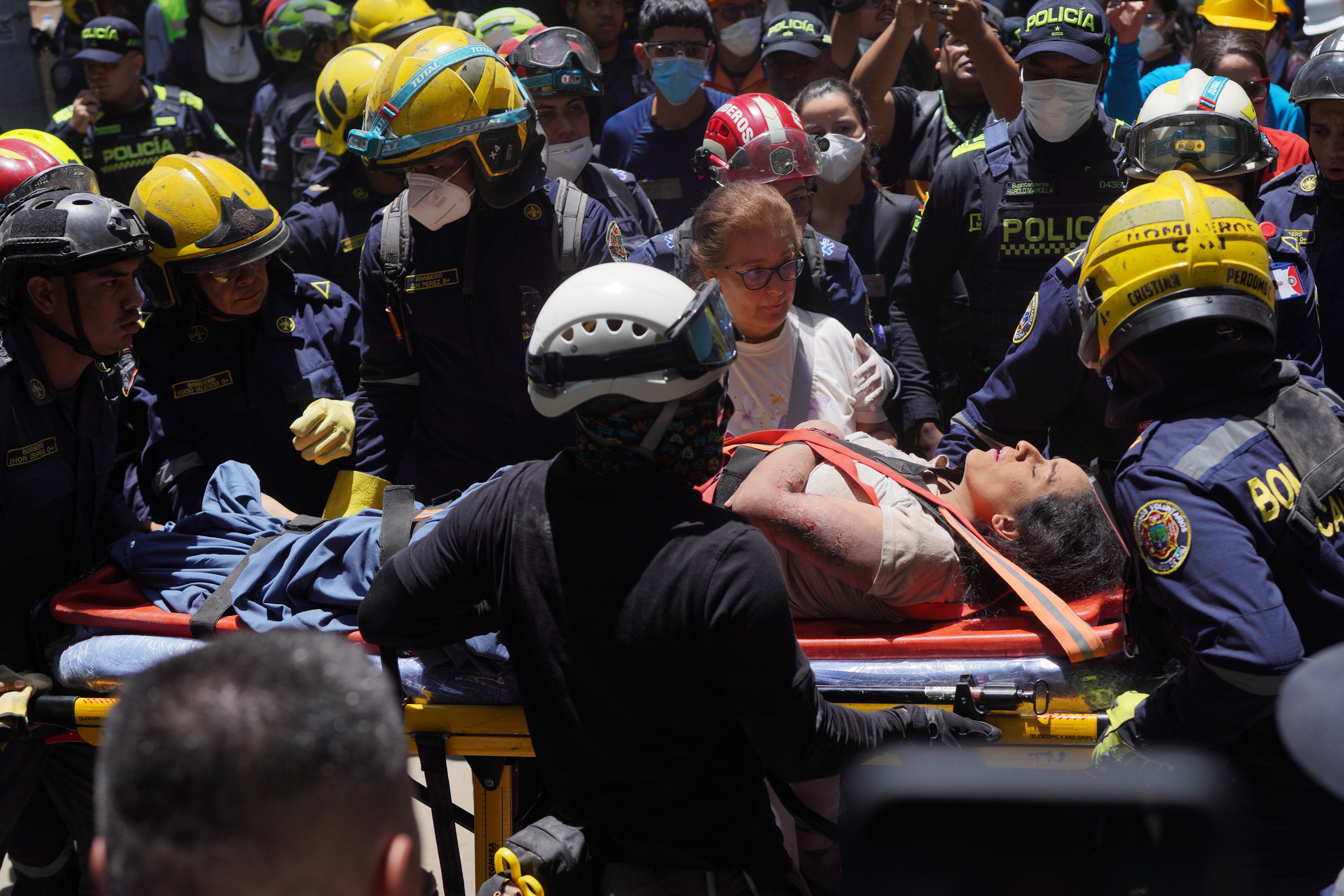 Earthquake response strains Colombia's new government and rescuers