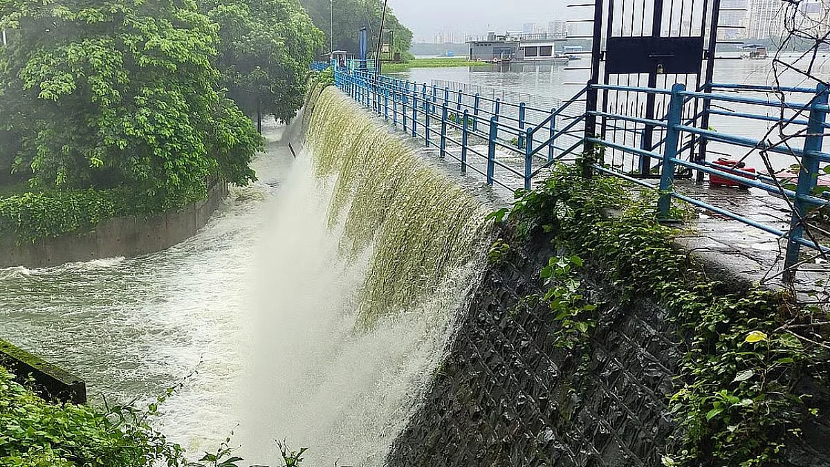 Mumbai's Water Stock Rises To 89.49% After Heavy Rain; City Lakes Gain 6,384 Million Litres In 24 Hours