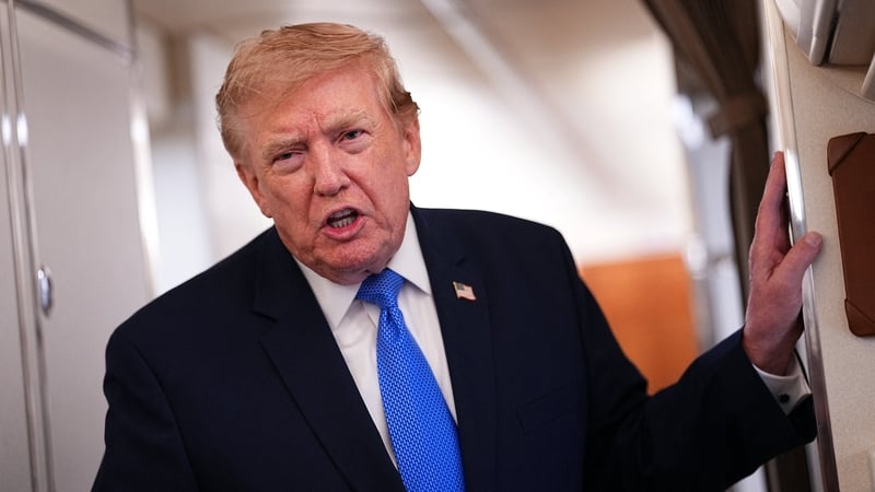 Trump says new Iran talks set to start, calls off strikes