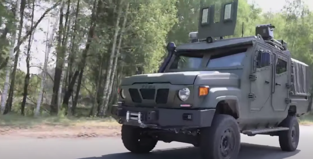 Ukraine’s first domestically built CBRN scout vehicle just replaced Soviet jeep with no armor at all