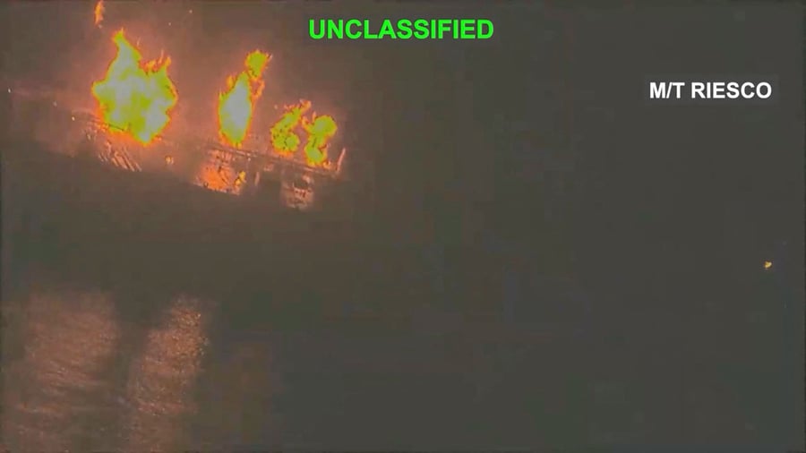 Iran War: US destroy five Iranian oil tankers – one sunk