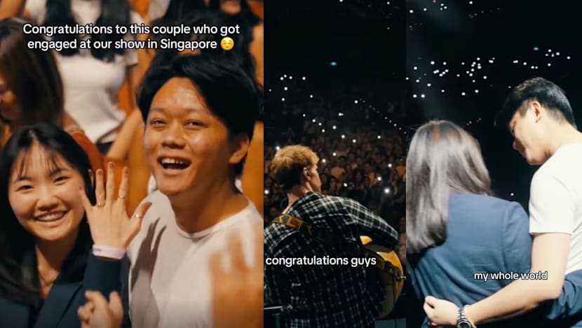 Couple gets engaged during Irish band Kodaline's concert at the Star Theatre