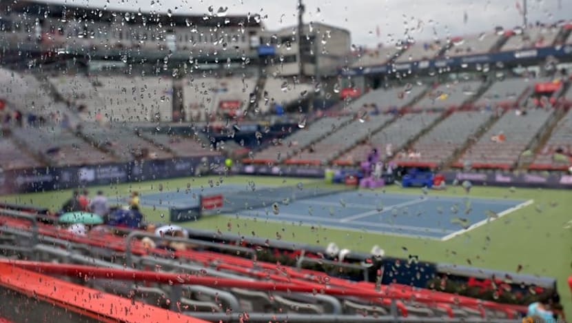 Rain disrupts Washington Open final, halts play in Canada