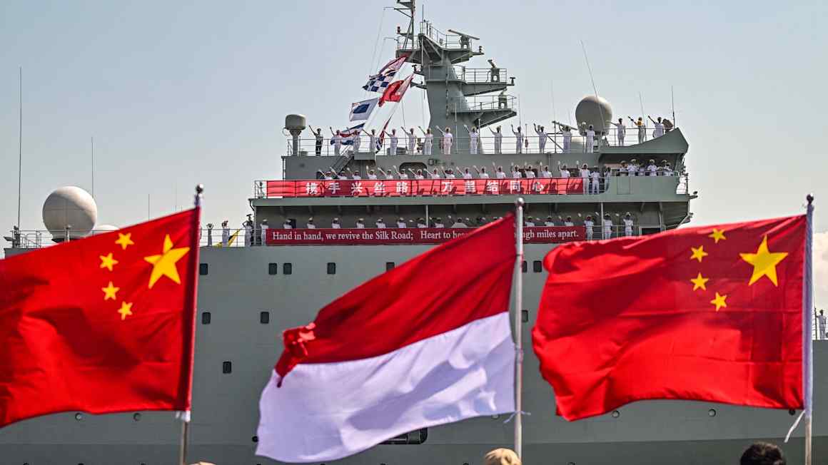 Taiwan hits out at China over naval drill with Indonesia