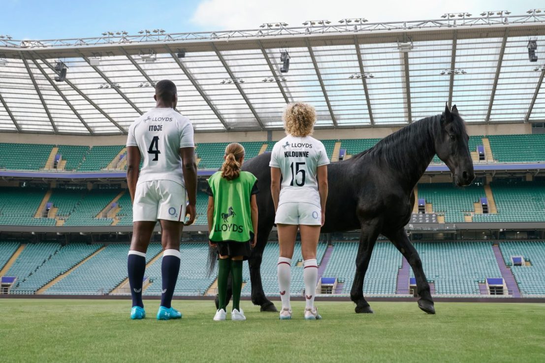 England Rugby in first ever back-of-shirt deal with £5m a year Lloyds signing