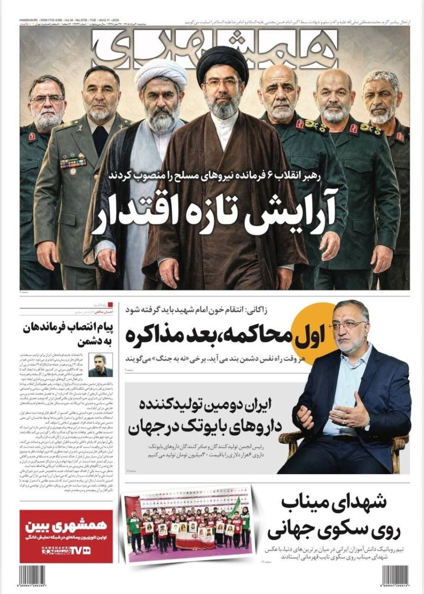 Iran’s supreme leader elevates military veterans willing to confront the US