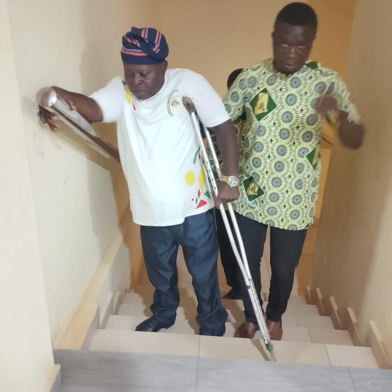 Physically challenged person pushes strict enforcement of Disability Act