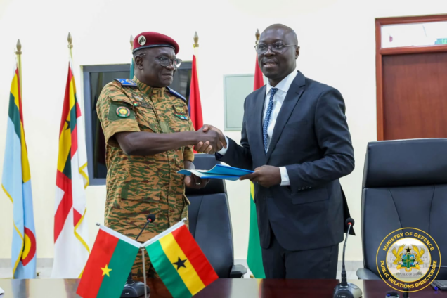 Ghana signs defence pact with Burkina Faso to secure cross-border trade routes