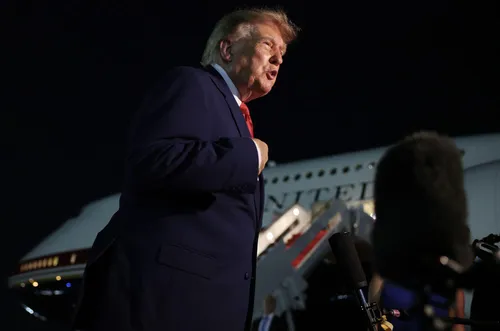 Inside Trump's covert evacuation from Air Force One during NATO summit