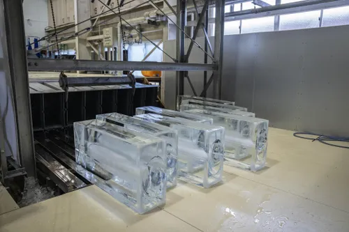 Japan's luxury ice revered in bars worldwide