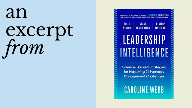 Leadership isn’t natural — but making intelligent decisions can be learned