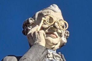 The Peeping Tom of Tallinn in Tallinn, Estonia