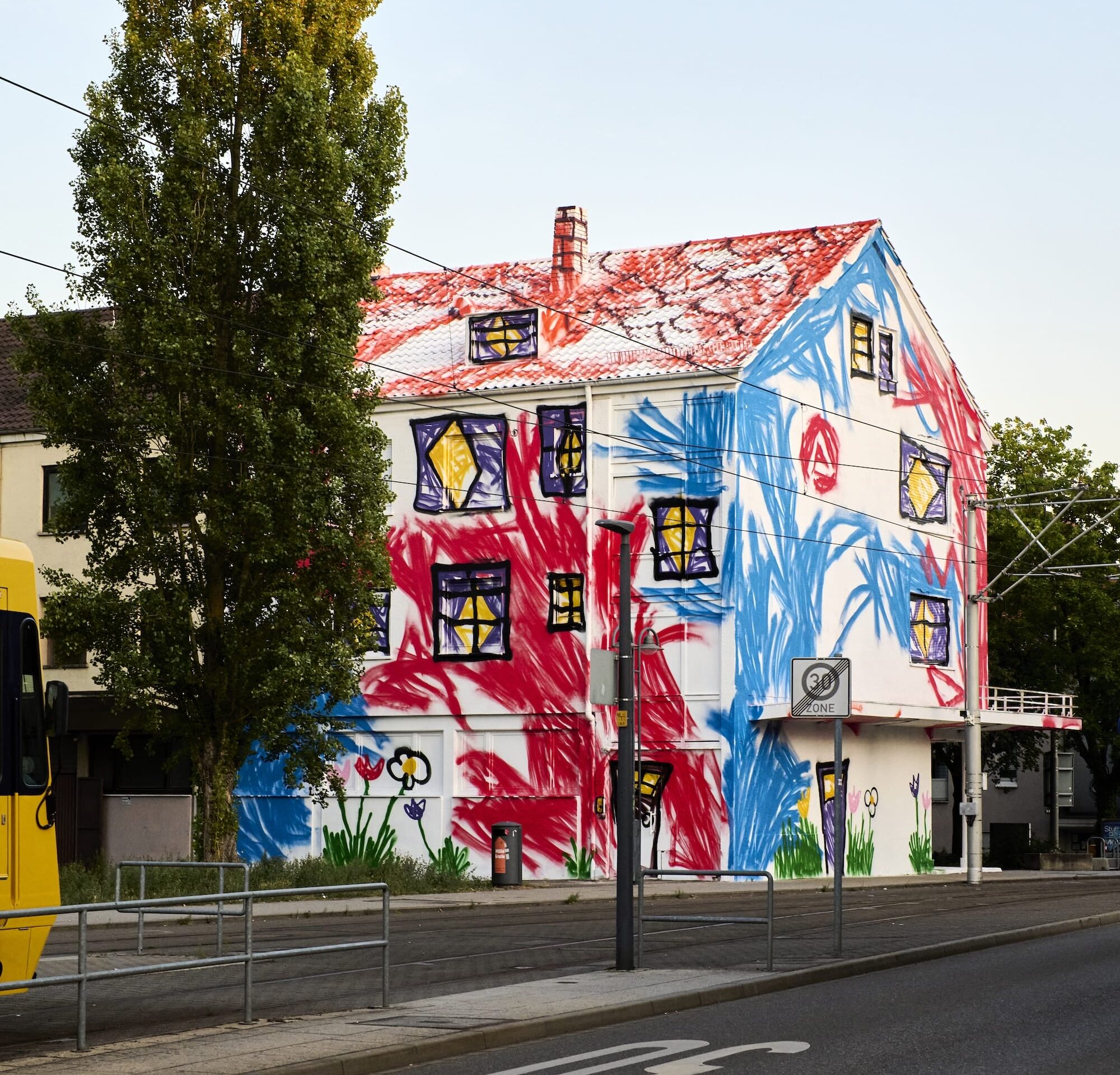 Could a Kid Do It? The Wa Transforms Buildings into Childlike Drawings