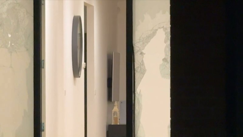 Police hunt burglars who held machete to resident's throat