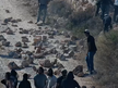 IDF leaves settlers in Palestinian family's yard after trying to clear West Bank outpost