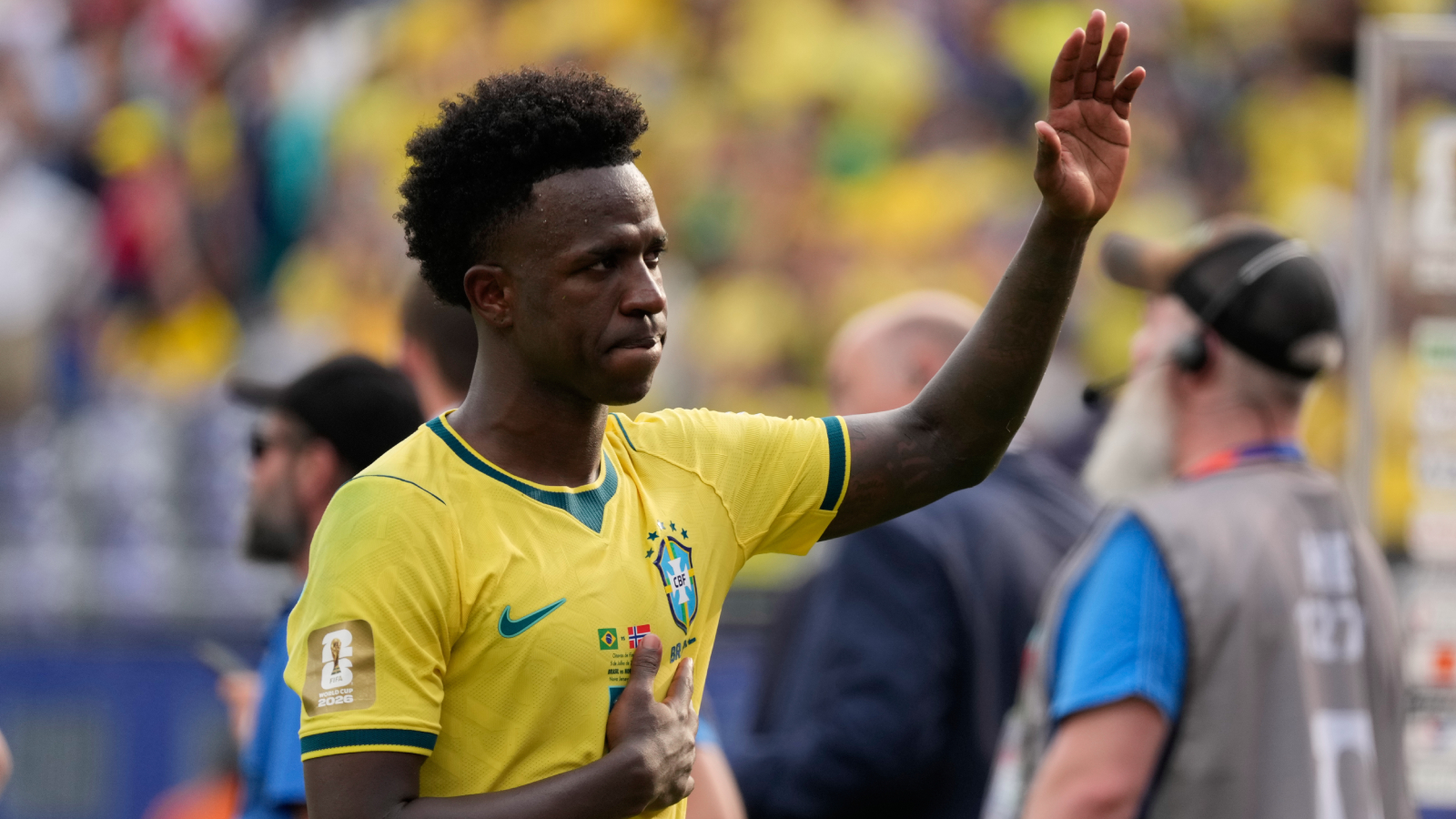 Vinicius headlines star-studded Brazil squad for friendly vs India