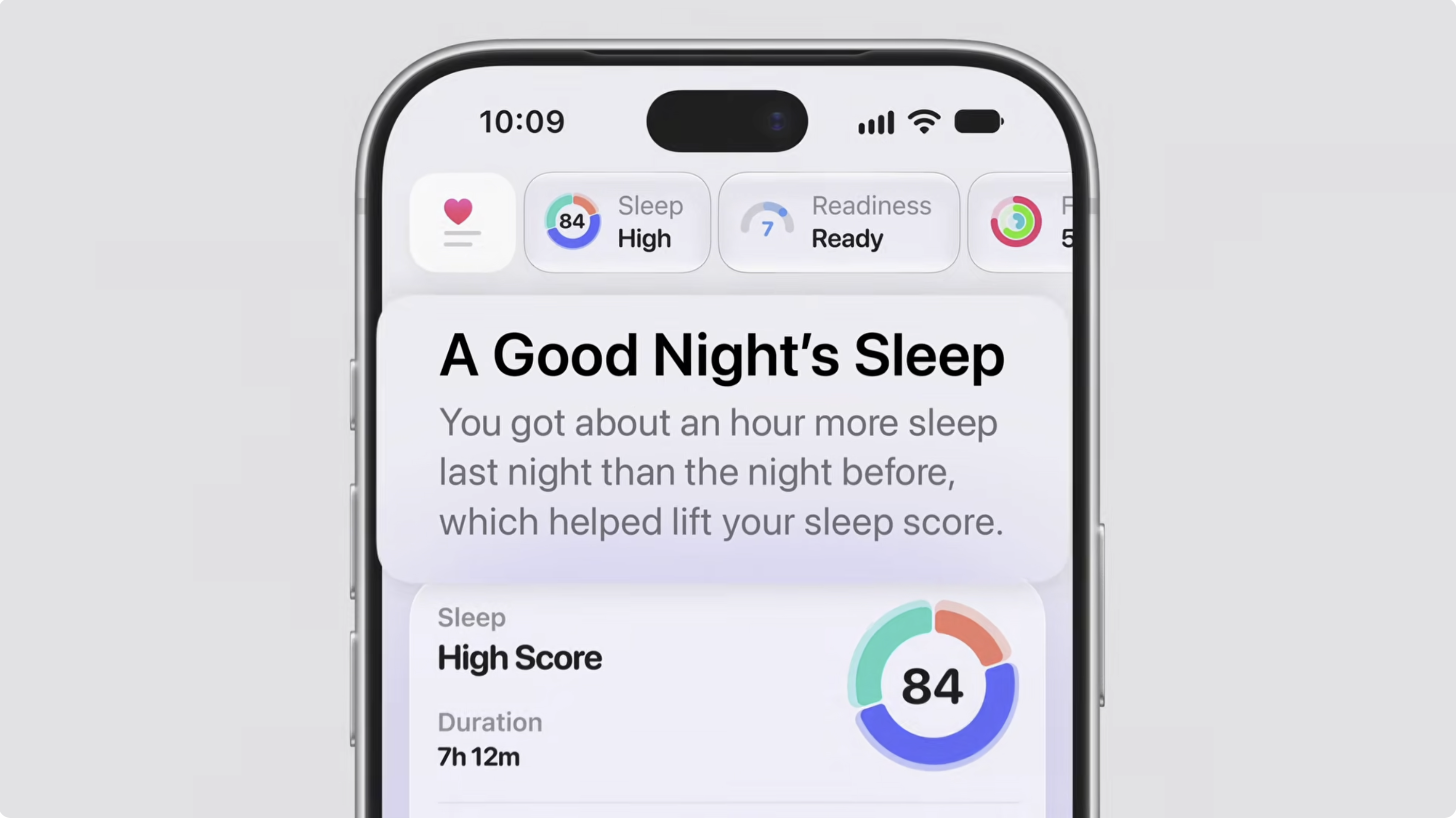 Apple Announces a Redesigned Health App With Readiness Score