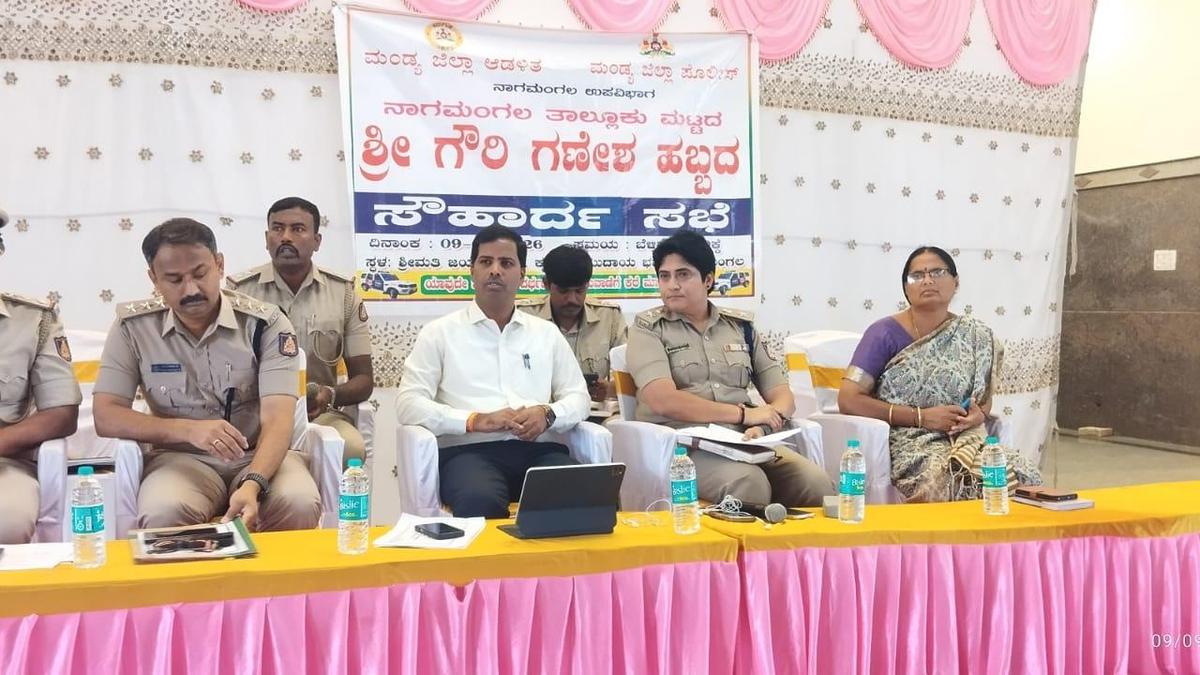 Celebrate Ganesha festival peacefully, miscreants will face strict action: Mandya DC
